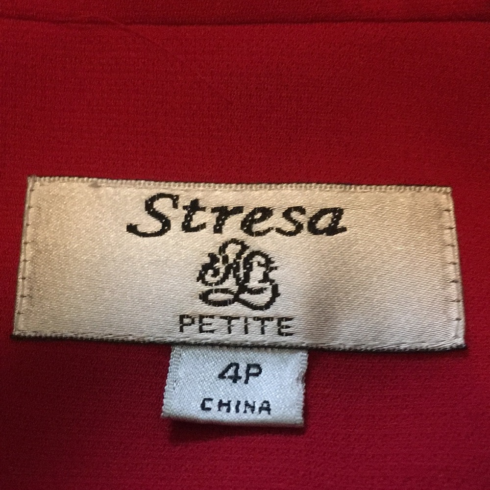 Red Power Suit - Picture 2 of 4